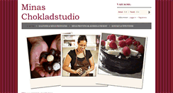 Desktop Screenshot of chokladstudion.se