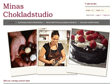 Tablet Screenshot of chokladstudion.se